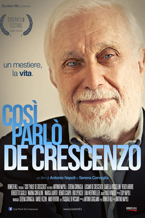 Постер фильма «Così parlò De Crescenzo»