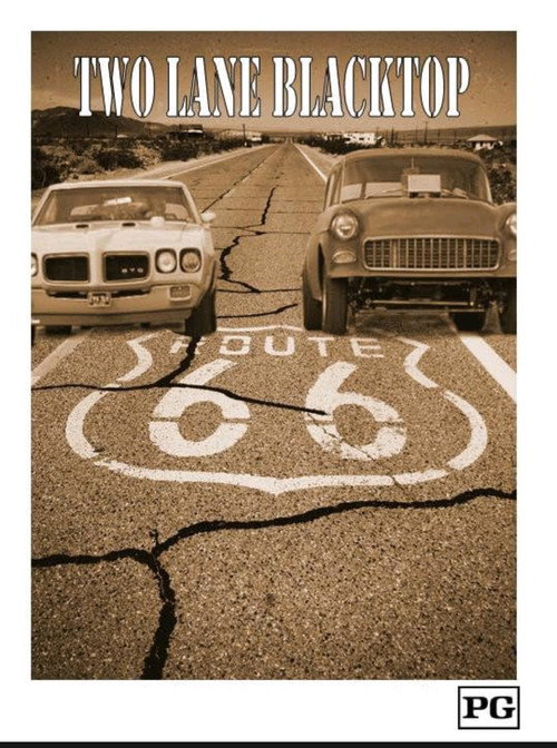 Постер фильма «Two Lane Blacktop»