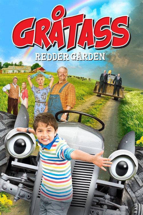 Постер фильма «Gråtass redder gården»