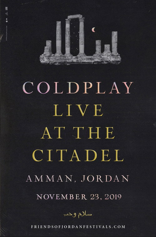 Постер фильма «Coldplay: Live in Jordan (Sunset Performance)»