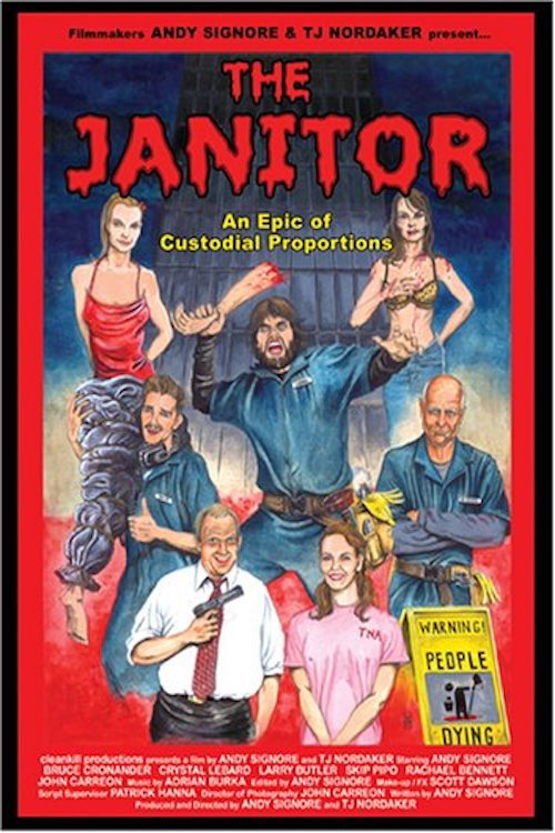 Постер фильма «Blood, Guts & Cleaning Supplies: The Making of 'The Janitor'»