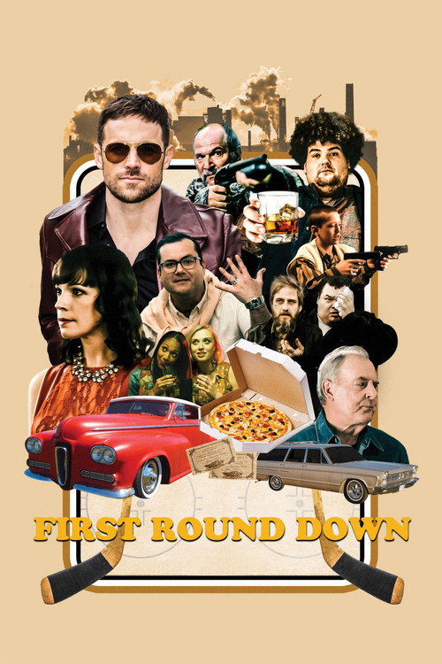 Постер фильма «First Round Down»