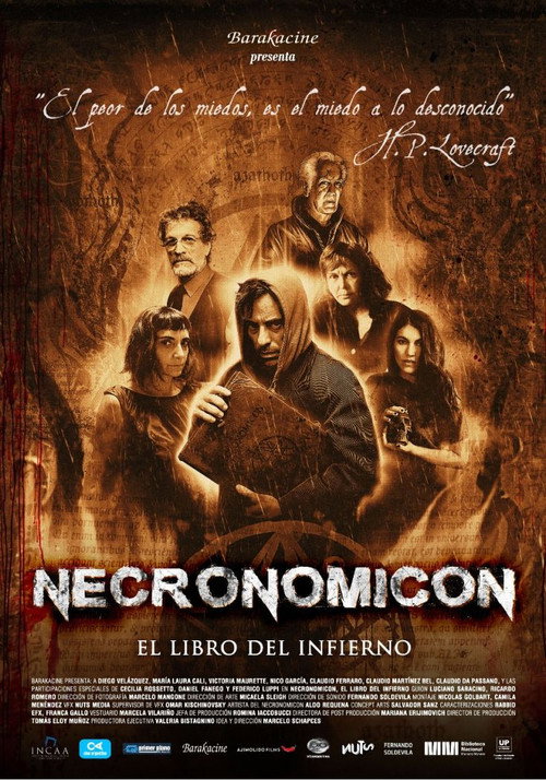 Постер фильма «Necronomicón, el libro del infierno»