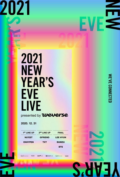 Постер фильма «2021 NEW YEAR’S EVE LIVE presented by Weverse»