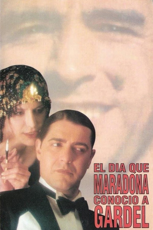 Постер фильма «El día que Maradona conoció a Gardel»