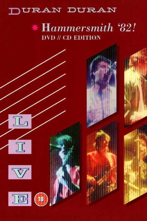 Постер фильма «Duran Duran - Live at Hammersmith '82!»