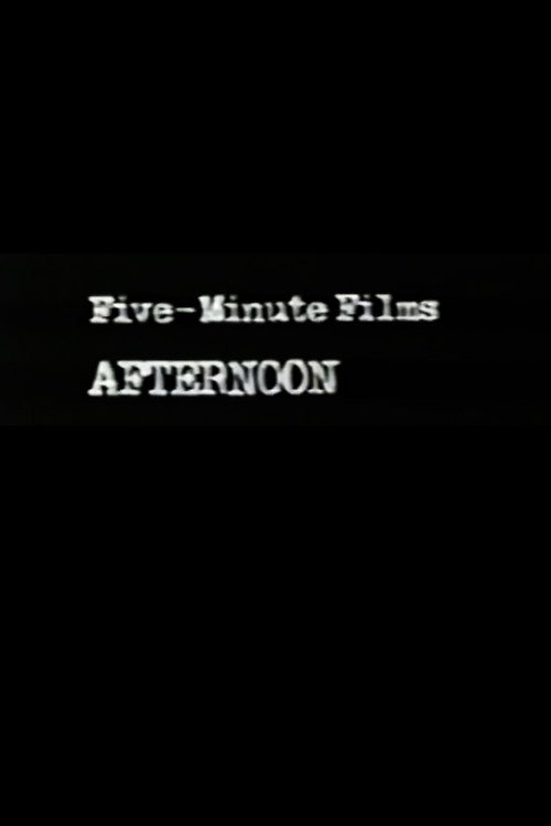 Постер фильма «Afternoon»