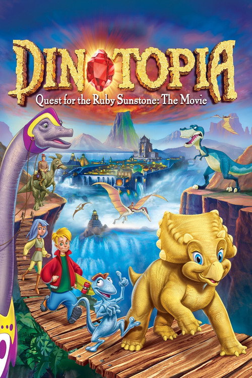 Постер фильма «Динотопия: В поисках солнечного рубина»