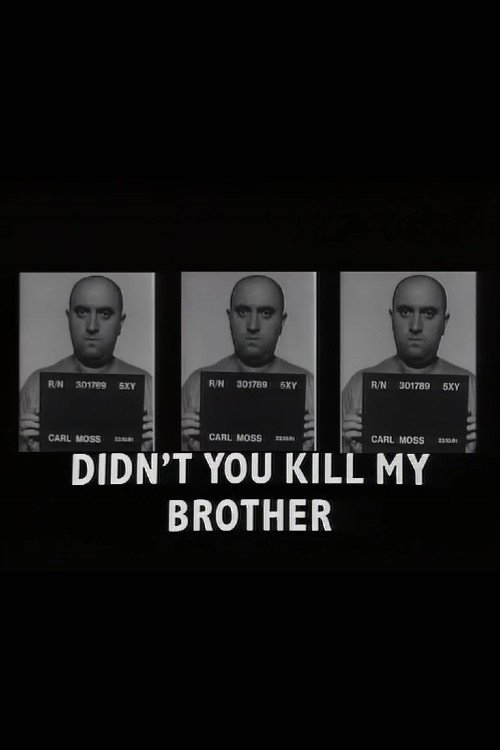Постер фильма «Didn't You Kill My Brother?»