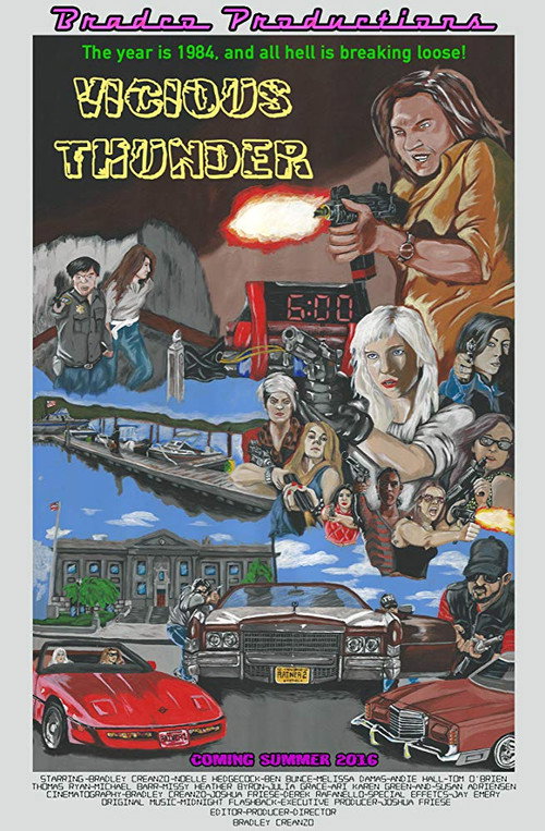 Постер фильма «Vicious Thunder»