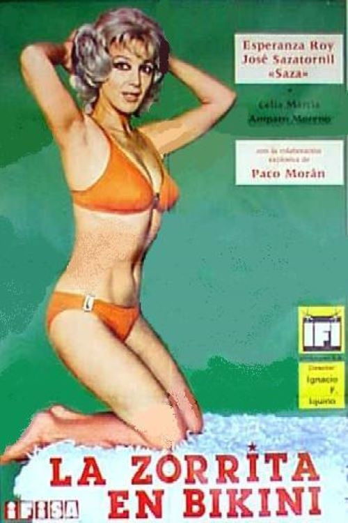 Постер фильма «La zorrita en bikini»