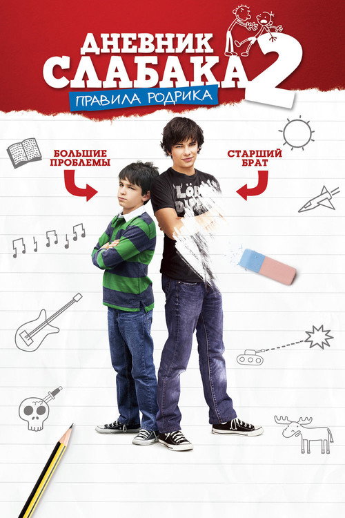 Постер фильма «Дневник слабака 2: Правила Родрика»