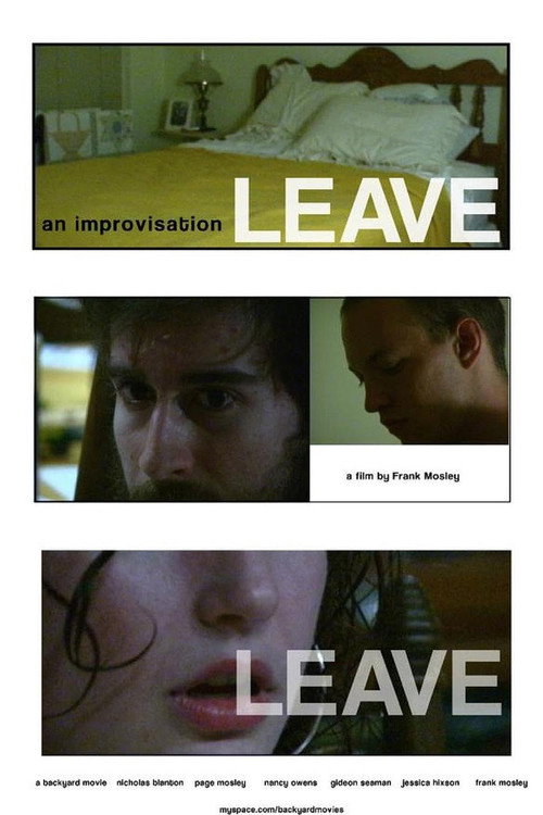 Постер фильма «Leave»