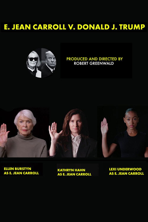 Постер фильма «E. Jean Carroll v. Donald J. Trump»