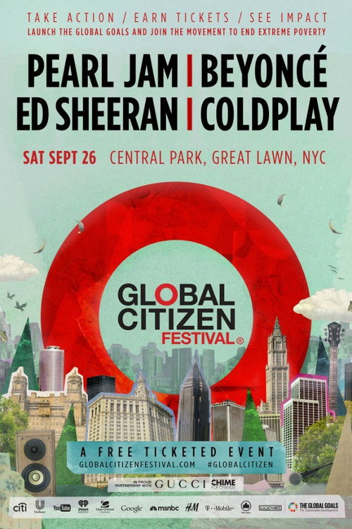 Постер фильма «Global Citizen Festival 2015»