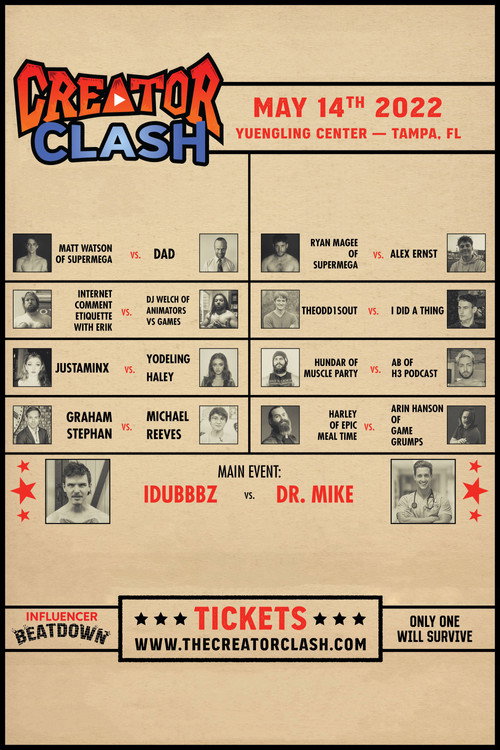 Постер фильма «Creator Clash»