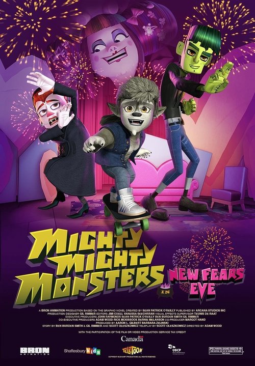 Постер фильма «Mighty Mighty Monsters in New Fears Eve»
