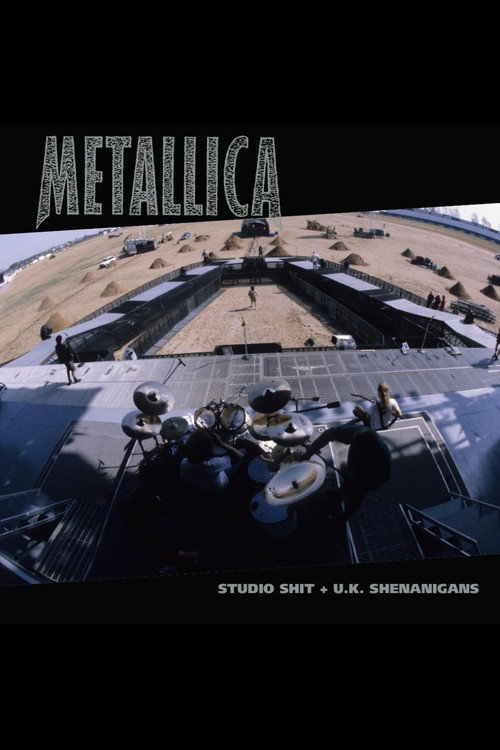 Постер фильма «Metallica: Studio Shit + U.K. Shenanigans»