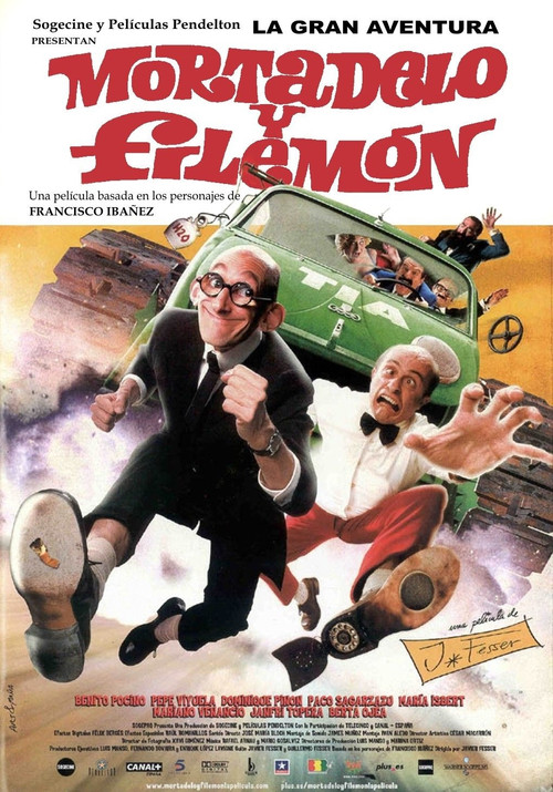 Постер фильма «La gran aventura de Mortadelo y Filemón»