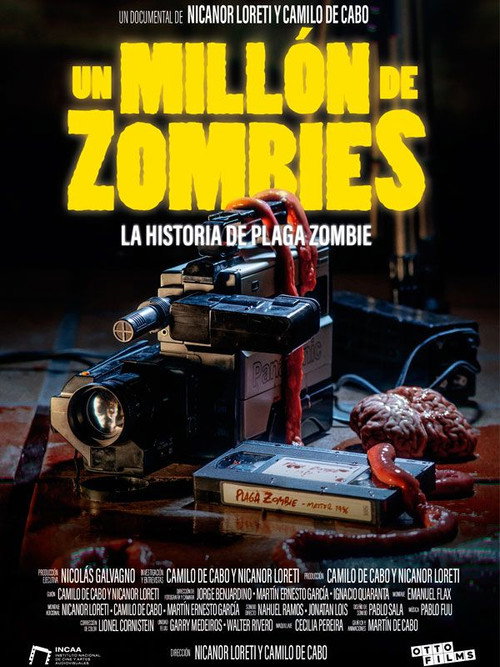 Постер фильма «Un millón de zombies: La historia de Plaga Zombie»