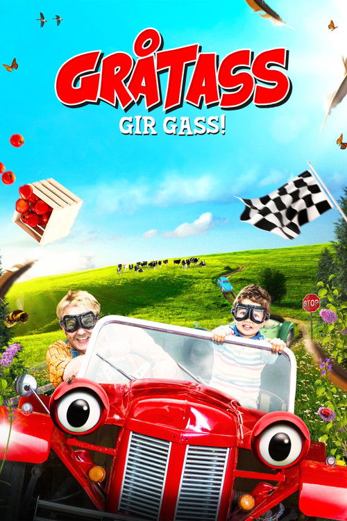 Постер фильма «Gråtass gir gass»