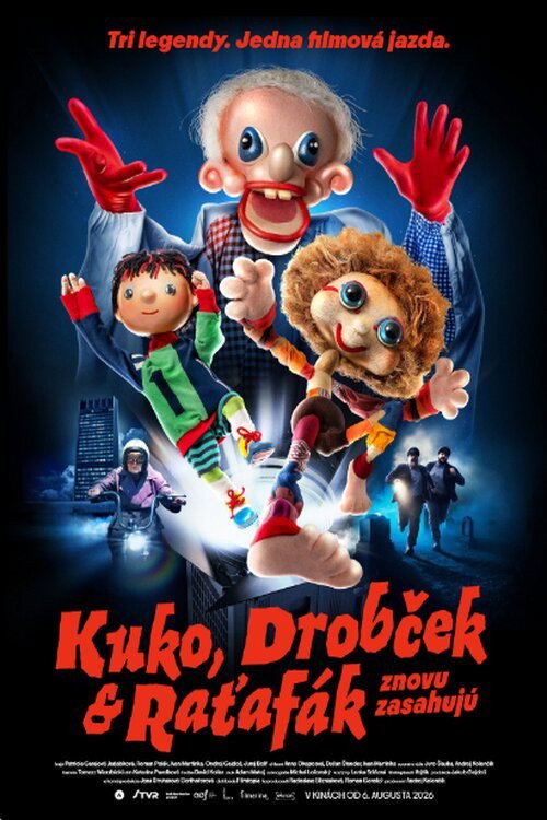 Постер фильма «Kuko, Drobček & Raťafák znovu zasahujú»