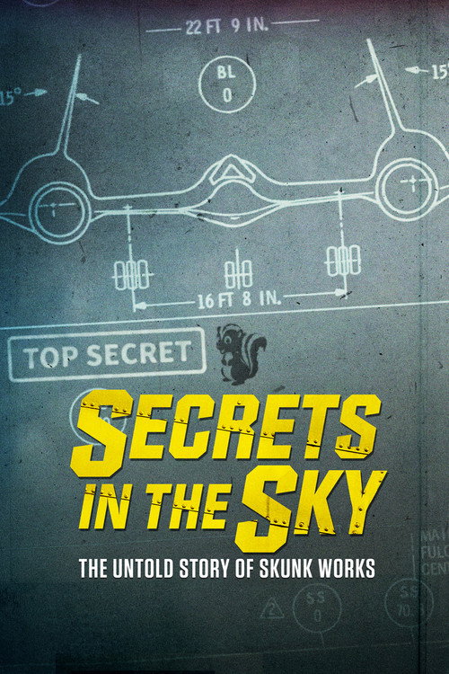 Постер фильма «Secrets in the Sky: The Untold Story of Skunk Works»