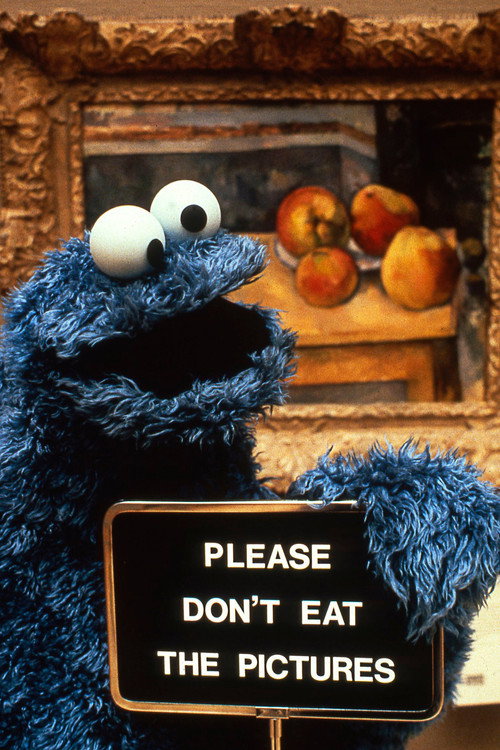 Постер фильма «Don't Eat the Pictures: Sesame Street at the Metropolitan Museum of Art»