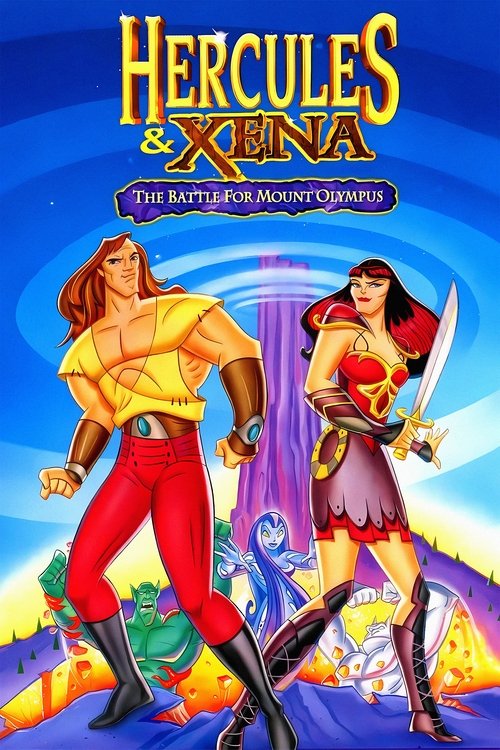Постер фильма «Hercules and Xena - The Animated Movie: The Battle for Mount Olympus»