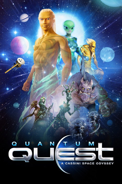 Постер фильма «Quantum Quest: A Cassini Space Odyssey»