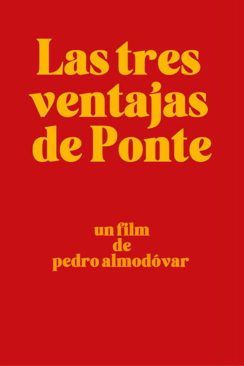 Постер фильма «Las tres ventajas de Ponte»