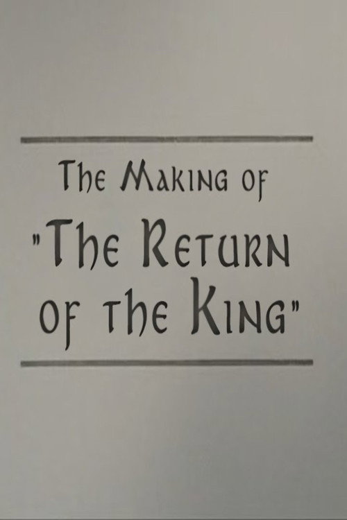 Постер фильма «A Filmmaker's Journey: Making 'The Return of the King'»