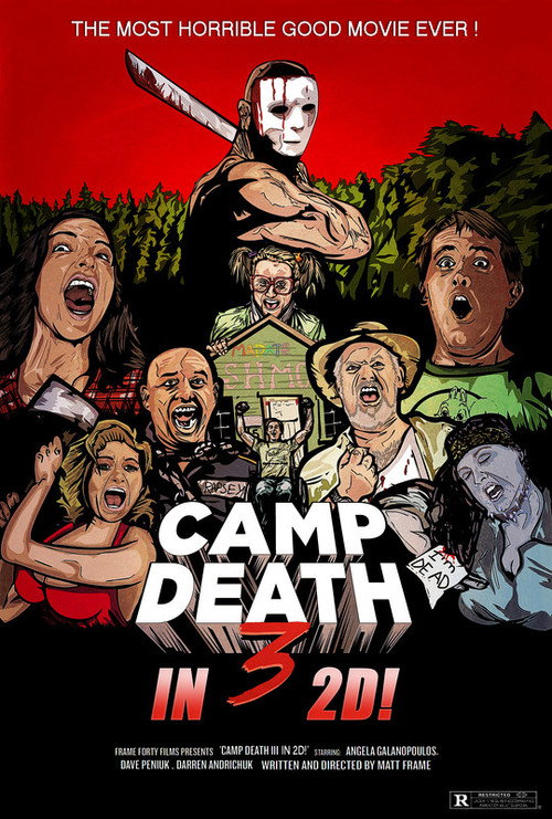 Постер фильма «Camp Death III in 2D!»