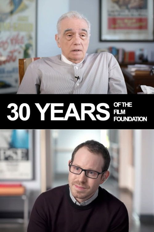 Постер фильма «30 Years of the Film Foundation: Martin Scorsese and Ari Aster in Conversation»