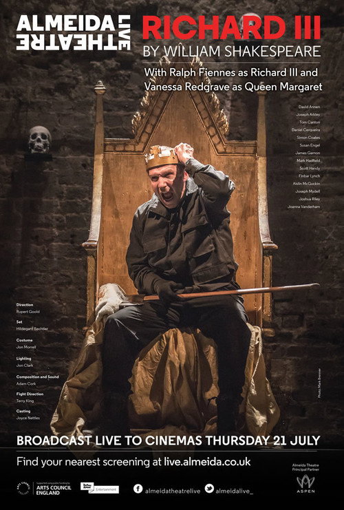 Постер фильма «Almeida Theatre Live: Richard III»