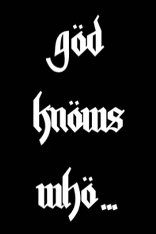 Постер фильма «God Knows Who...»