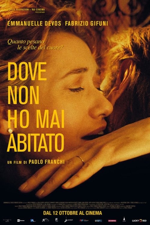 Постер фильма «Dove non ho mai abitato»