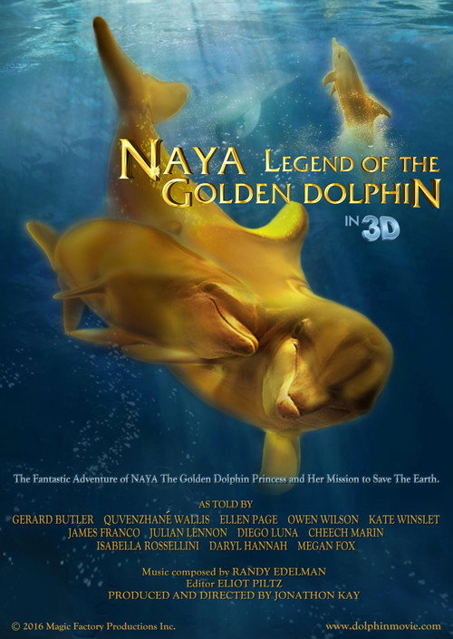 Постер фильма «Naya: Legend of the Golden Dolphin»