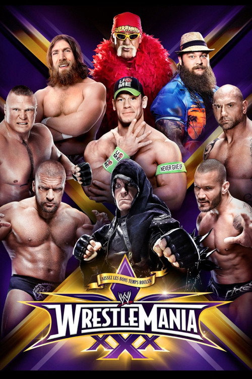 Постер фильма «WWE WrestleMania XXX»