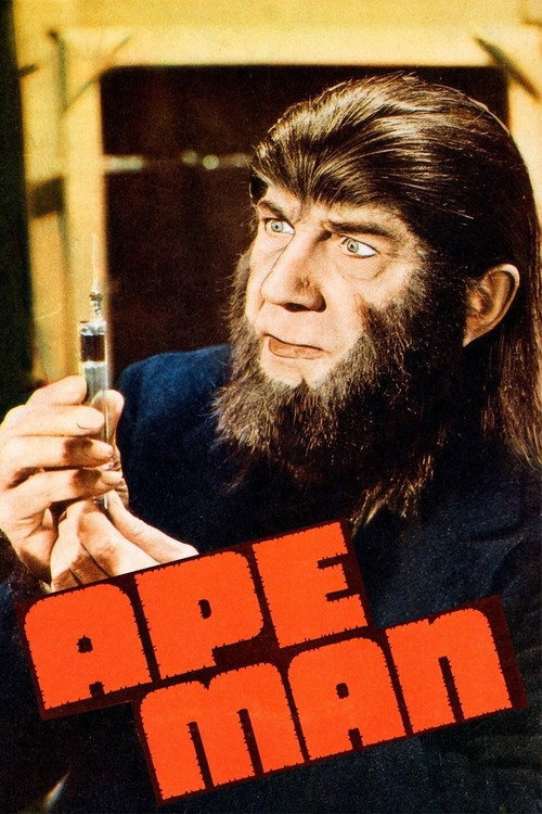 Постер фильма «The Ape Man»