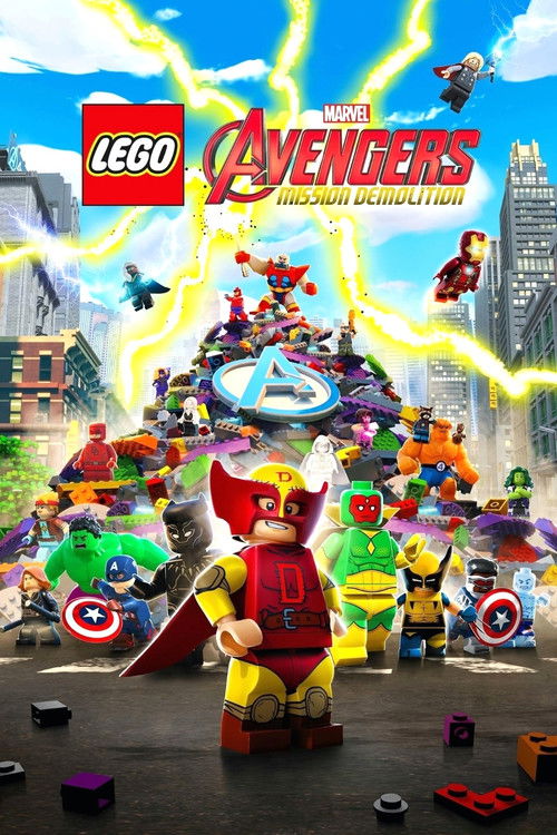 Постер фильма «LEGO Marvel Avengers: Mission Demolition»