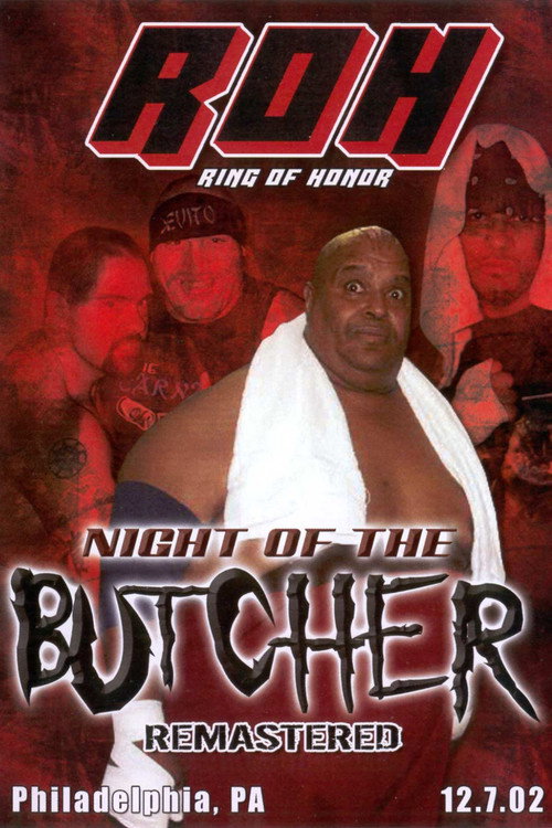 Постер фильма «ROH: Night of The Butcher»