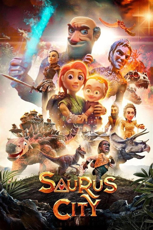Постер фильма «Saurus City»