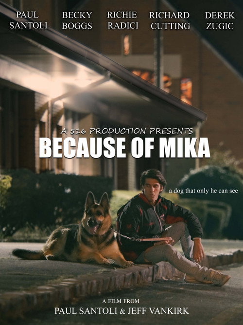Постер фильма «Because of Mika»