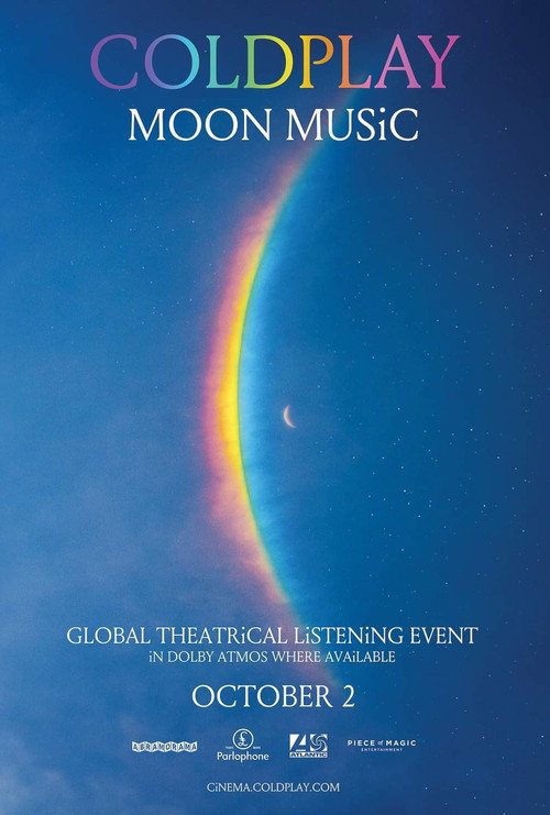 Постер фильма «Coldplay: Moon Music - Global Theatrical Listening Event»