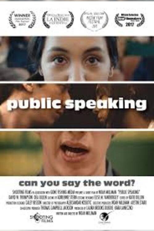 Постер фильма «Public Speaking»