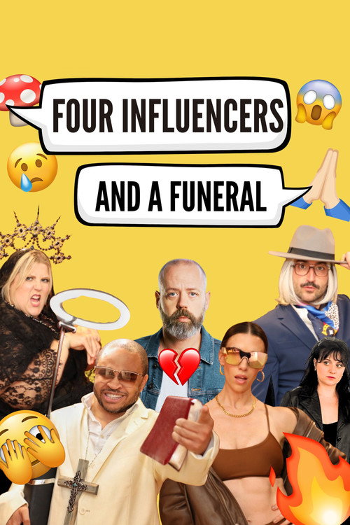 Постер фильма «Four Influencers and a Funeral»