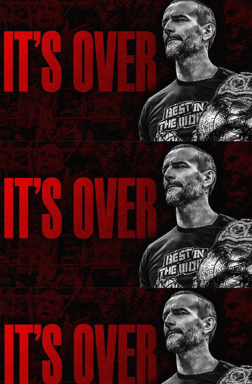 Постер фильма «CM Punk in AEW: The End»