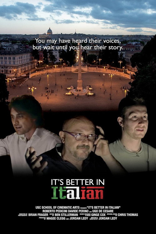 Постер фильма «It's Better in Italian»
