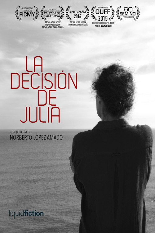 Постер фильма «La decisión de Julia»